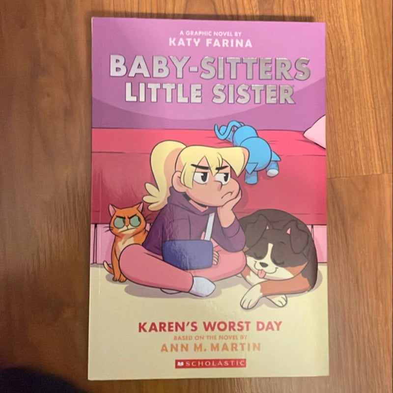 Karen's Worst Day (Baby-Sitters Little Sister Graphic Novel #3)