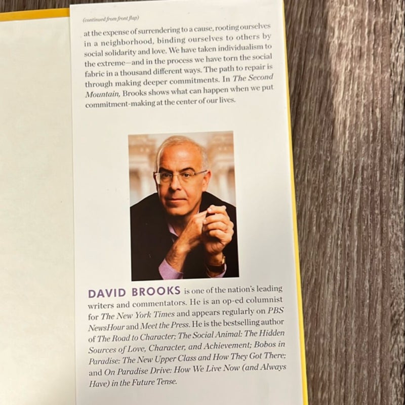The second mountain by david brooks