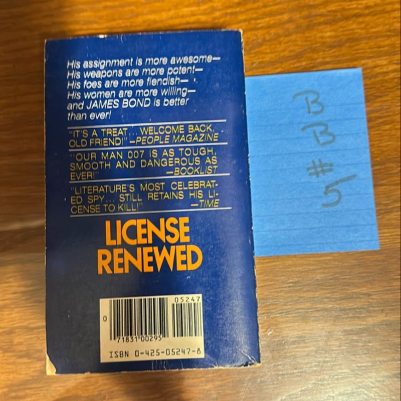 License Renewed