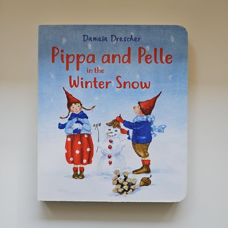 Pippa and Pelle in the Winter Snow