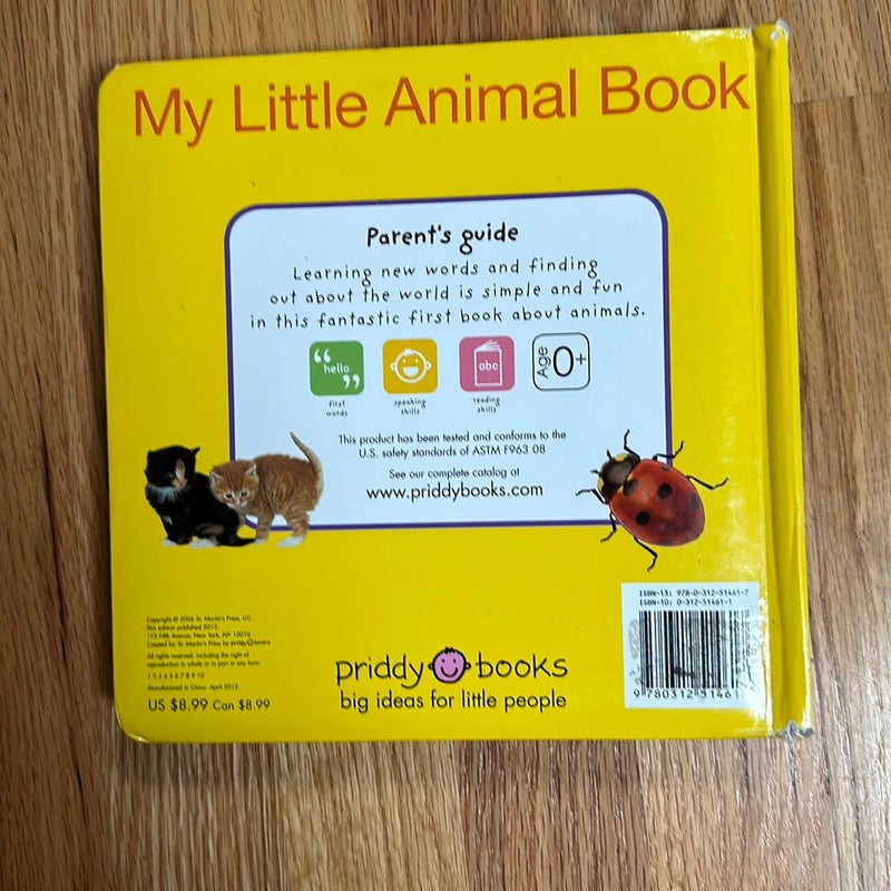 My Little Animal Book