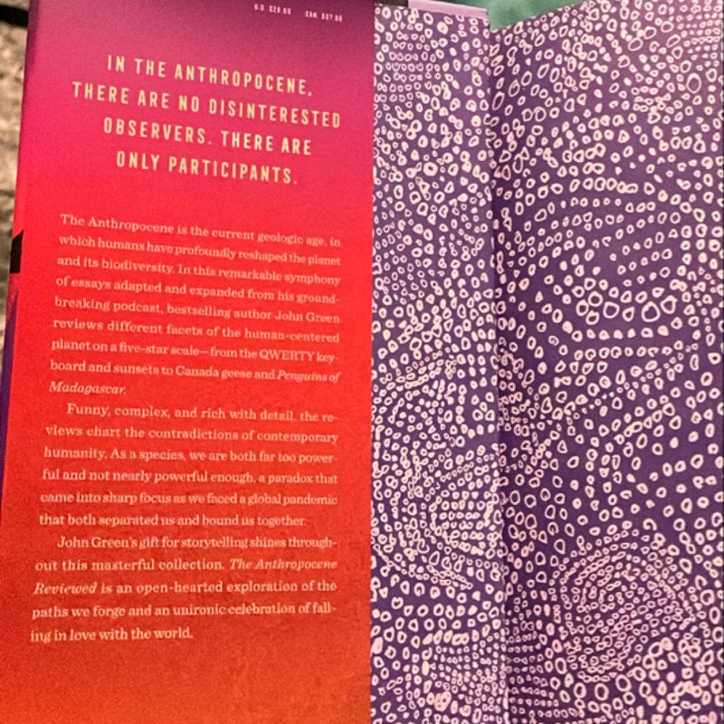 The Anthropocene Reviewed (Signed Edition)