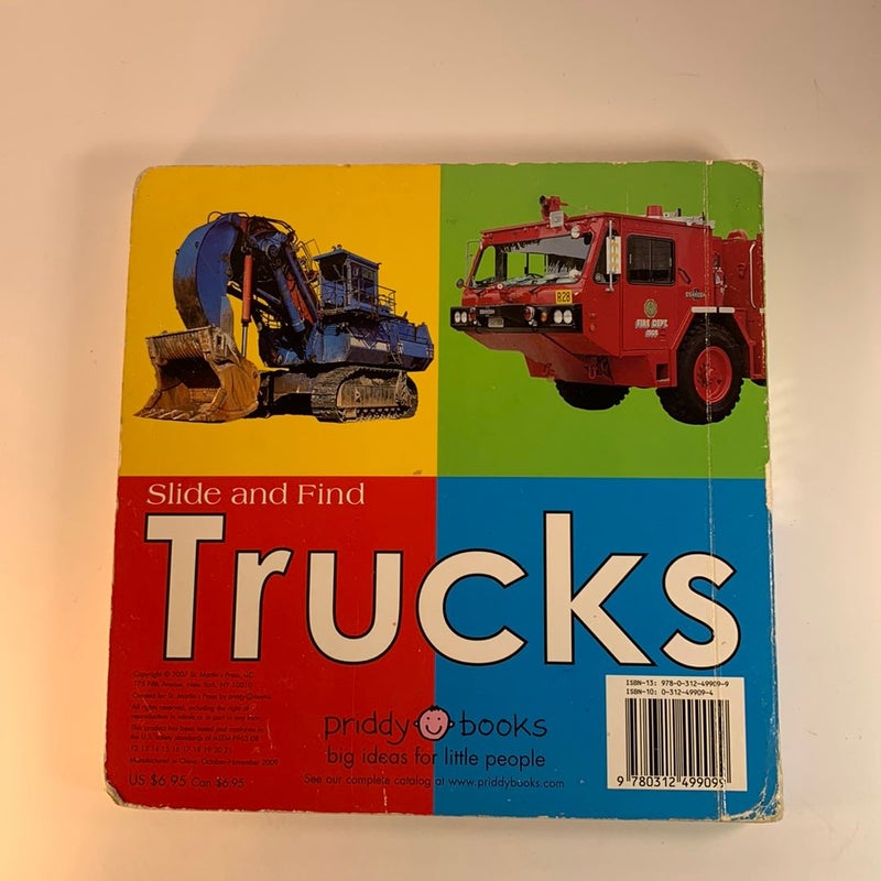 Slide and Find - Trucks