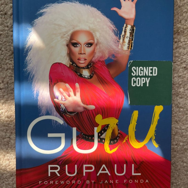 GuRu Rupaul Signed Book