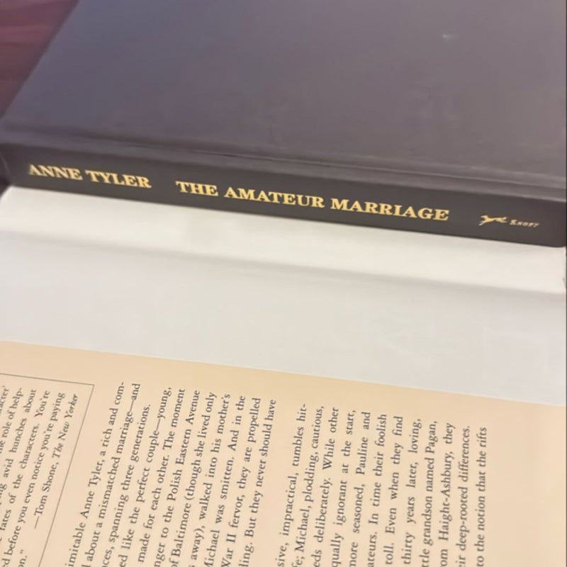 The Amateur Marriage