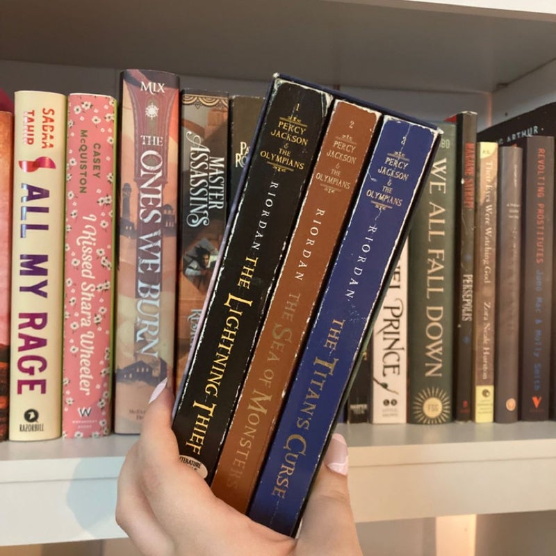 The Percy Jackson and the Olympians Pbk 3-Book