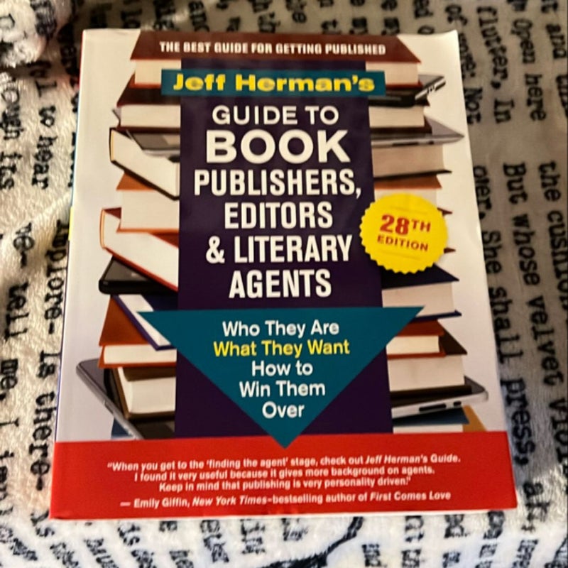 Guide to Book Publishers, Editors and Literary Agents 2019