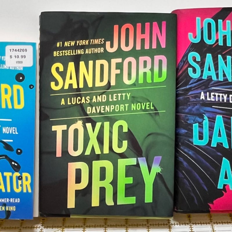 3 Letty Davenport Novels by John Sandford