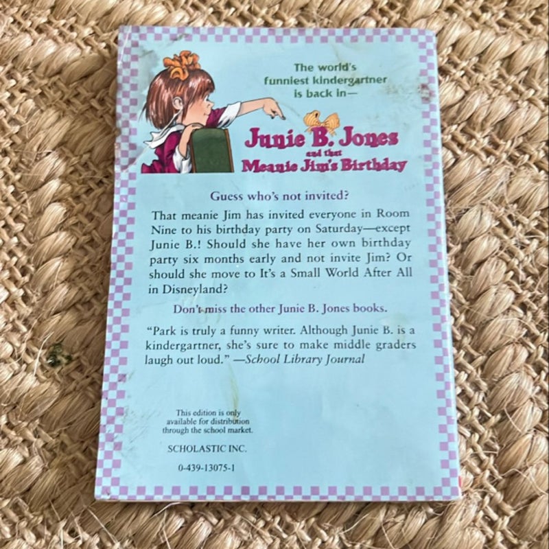 Junie B. Jones and That Meanie Jim's Birthday