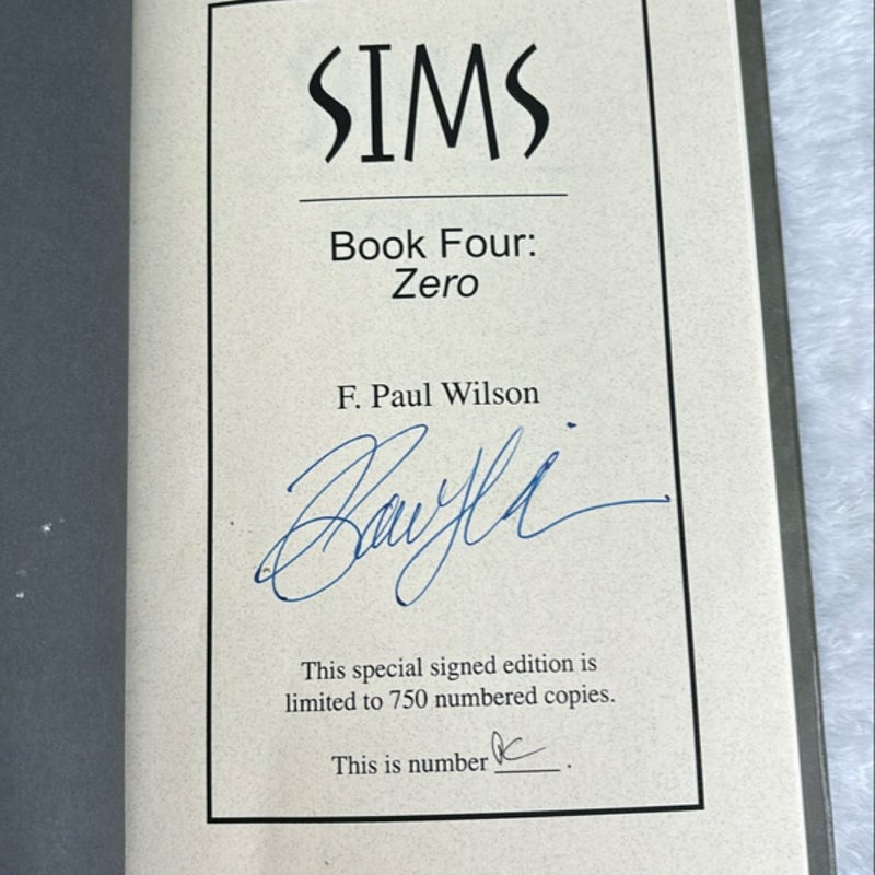 Zero / Signed, Limited Edition