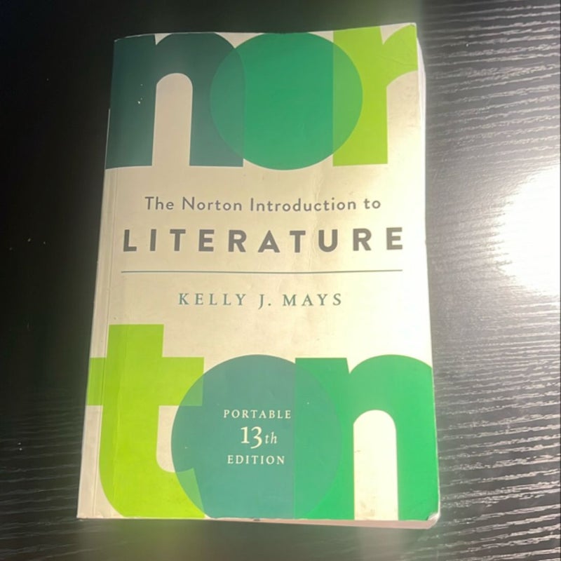 The Norton Introduction to Literature