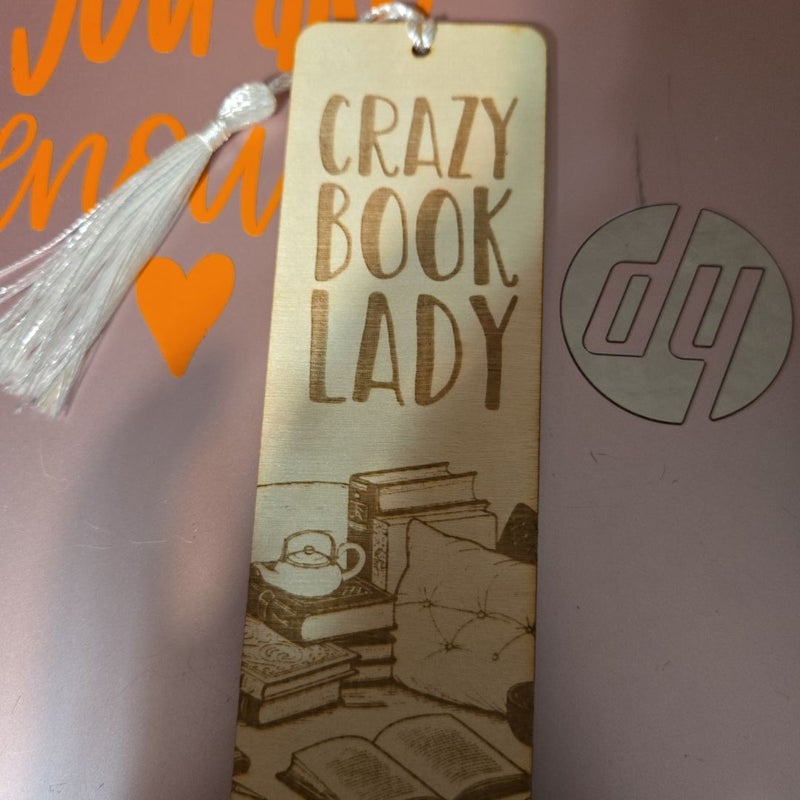 Wooden bookmark 