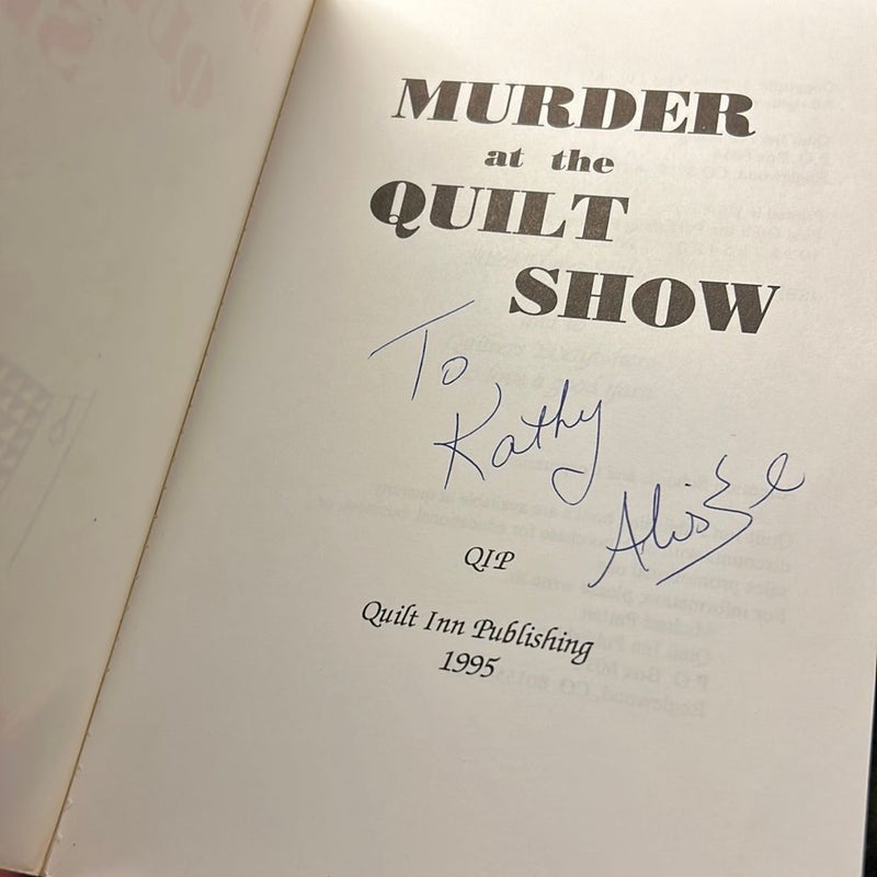 Murder at the Quilt Show