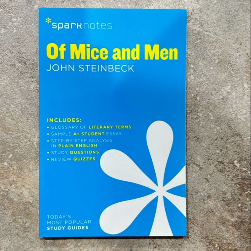 Of Mice and Men SparkNotes Literature Guide