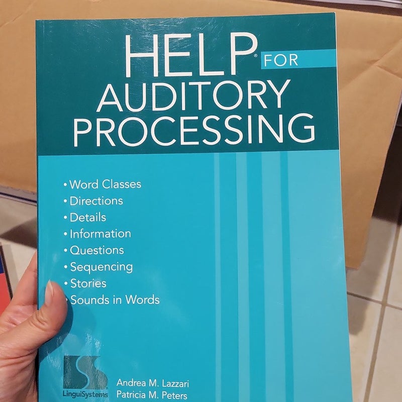 Help for Auditory Processing