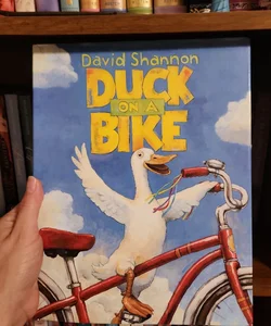 *Signed* Duck on a Bike