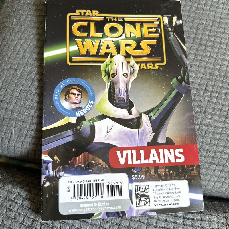 Heroes and Villains Flip Book