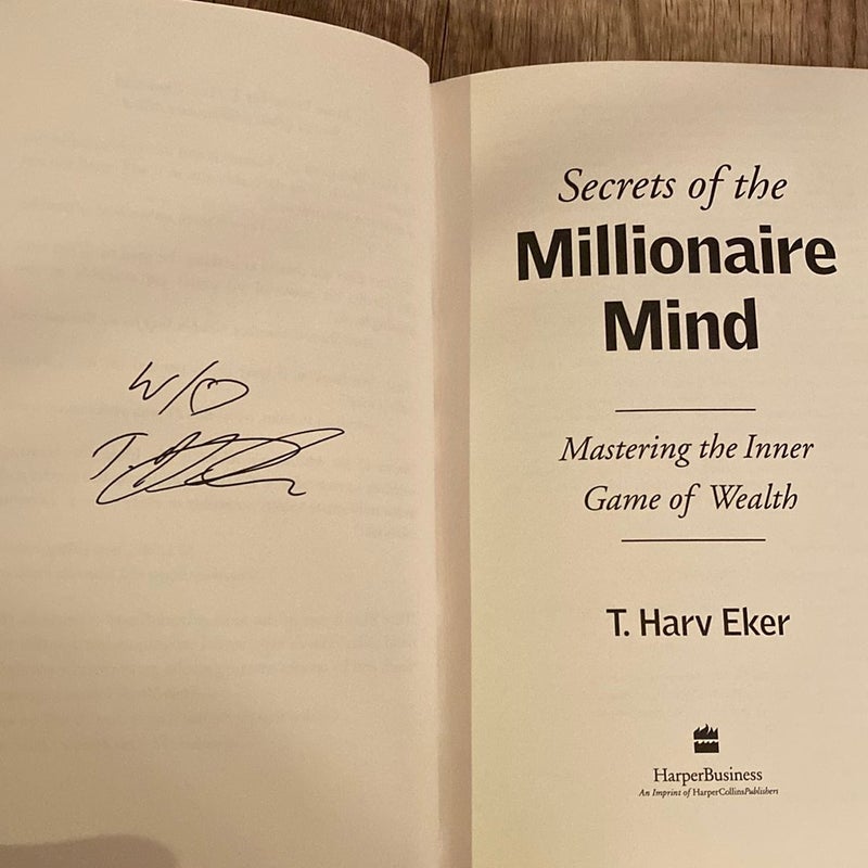 Secrets of the Millionaire Mind - Signed Copy
