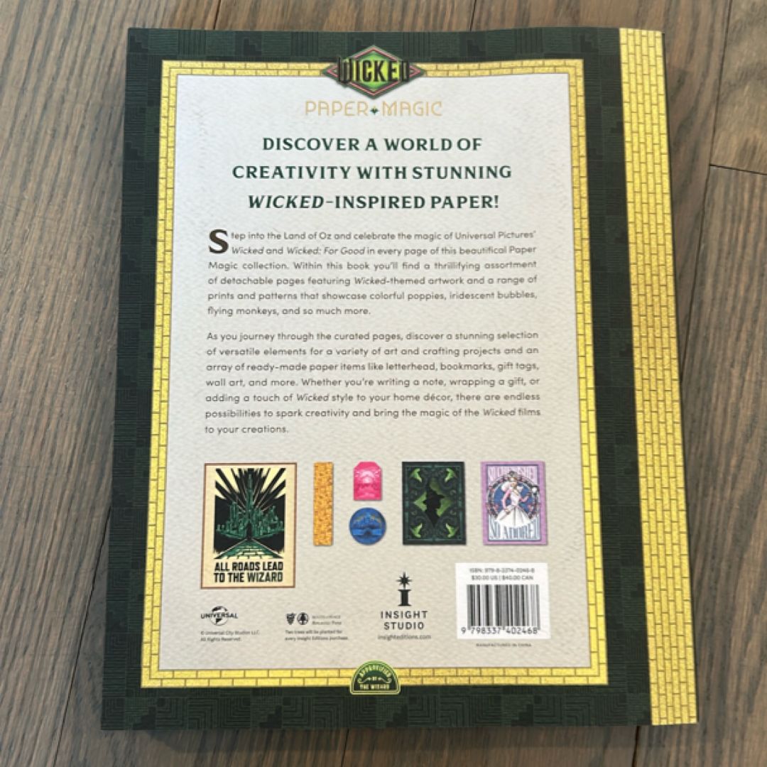 Paper Magic: Wicked by Insight Insight Editions