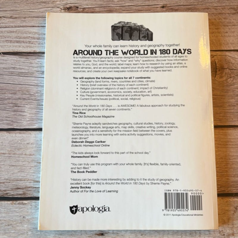 Around the World in 180 Days Teacher’s Guide