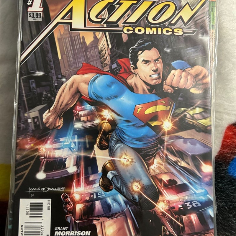 Superman Action Comics: The New 52 #1 - A Thrilling Start to the Man of Steel’s Epic Journey!