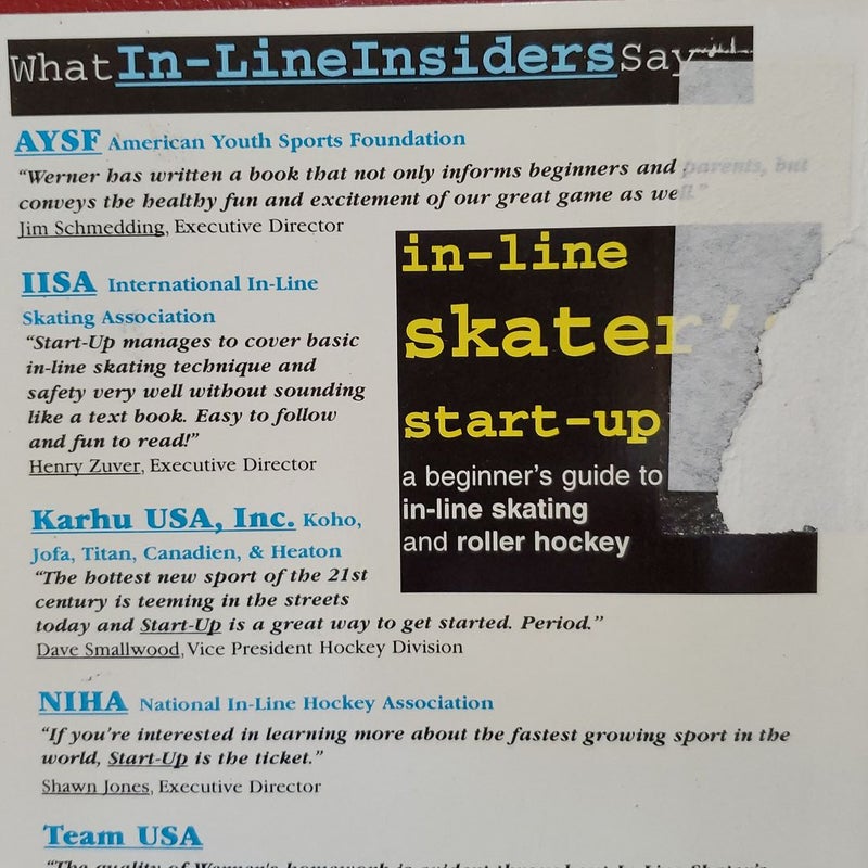 In-Line Skater's Start-Up