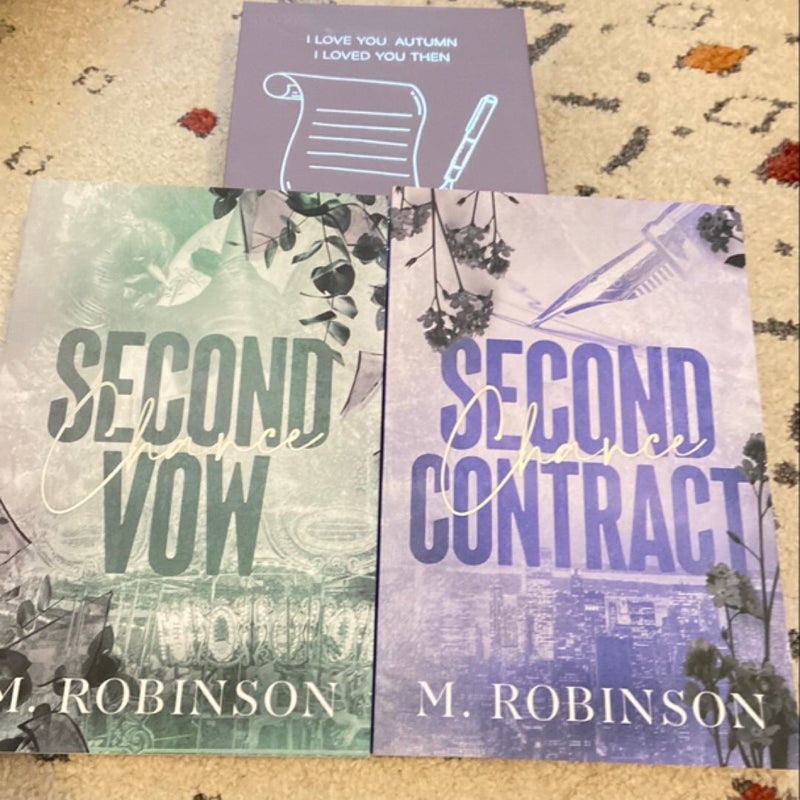 Second Chance Vow and Second Chance Contract bundle