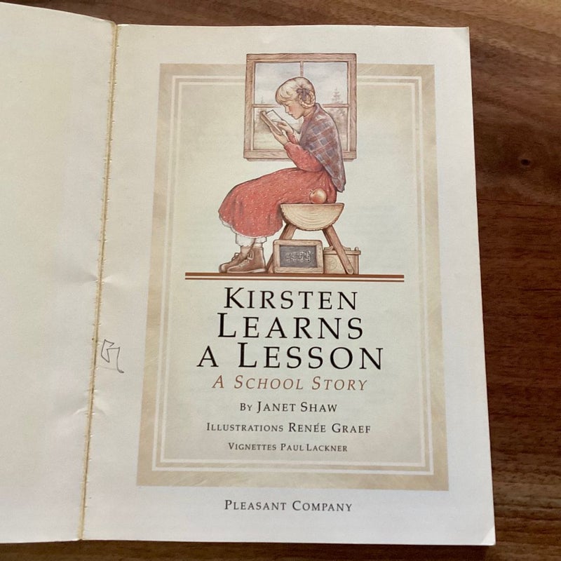 Kirsten Learns a Lesson