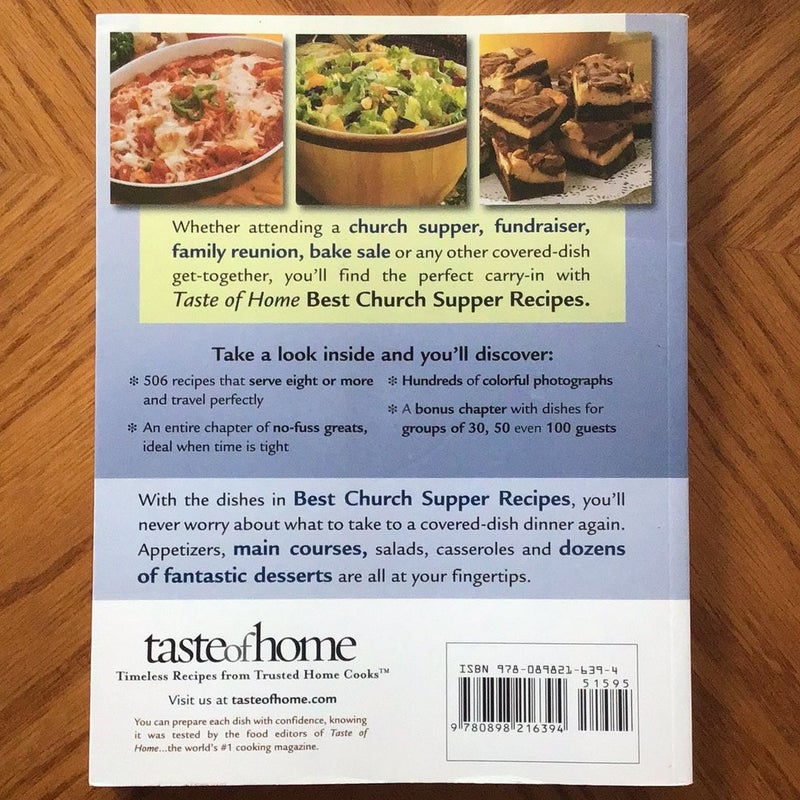 Best Church Supper Recipes