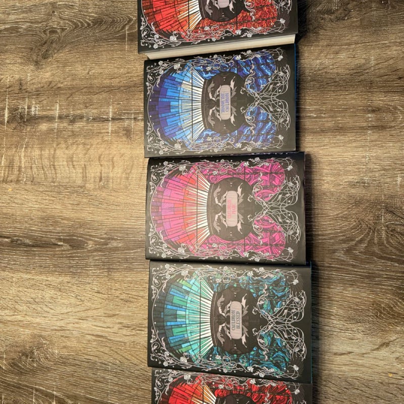 Nerdy Ink ACOTAR series! Complete With Dust Jackets And Books! 