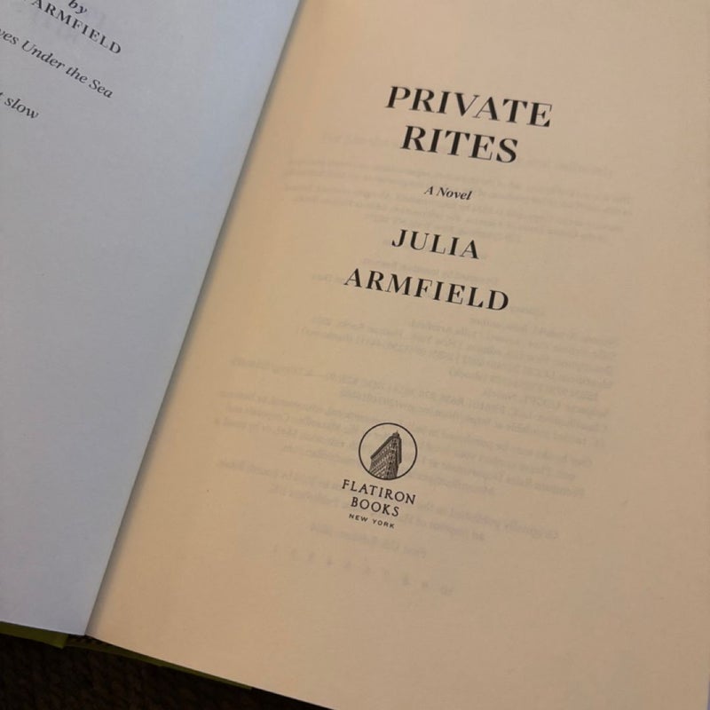 Private Rites