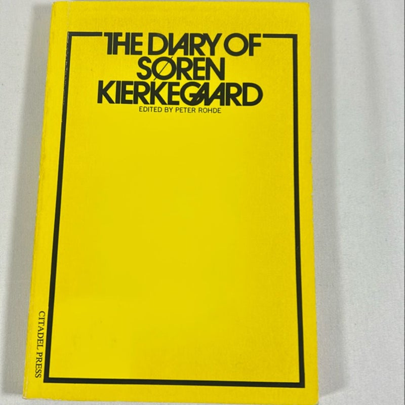 The Diary of Soren Kierkegaard