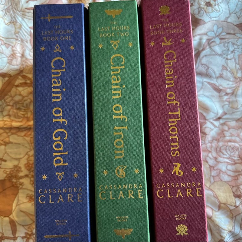 The Last Hours Series by Cassandra Clare Waterstones Edition