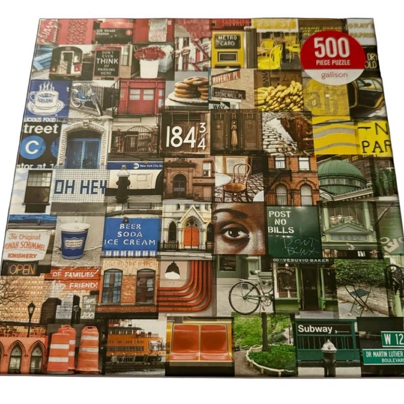 New York in Color 500 Piece Puzzle