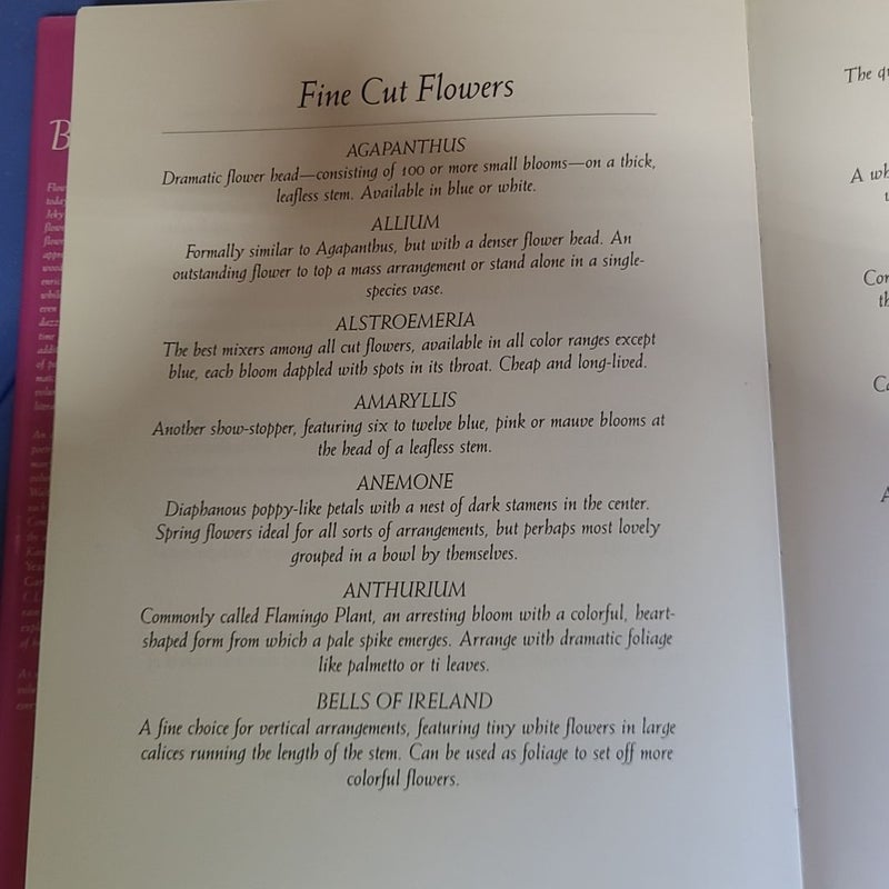A Book of Flowers