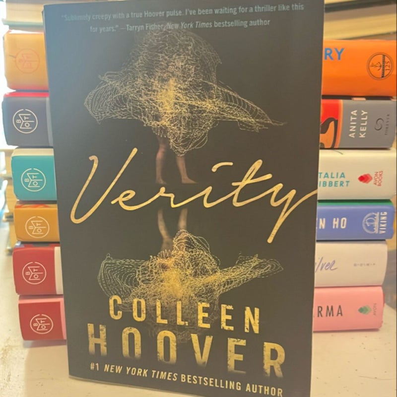 Verity *comes with signed card-see description*
