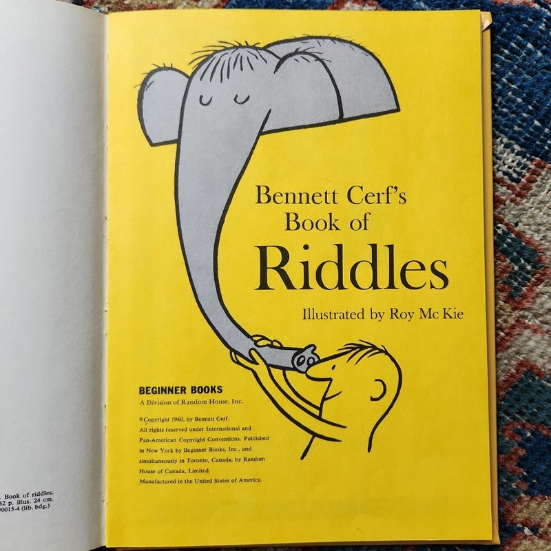 Bennett Cerf's Book of Riddles