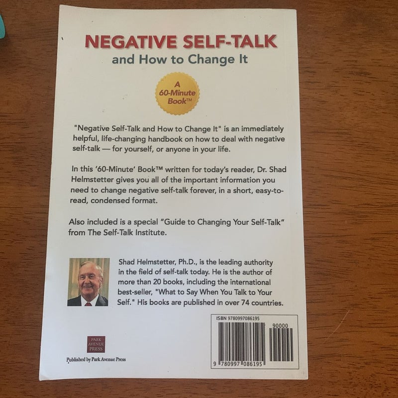 Negative Self-Talk & How to Change It  