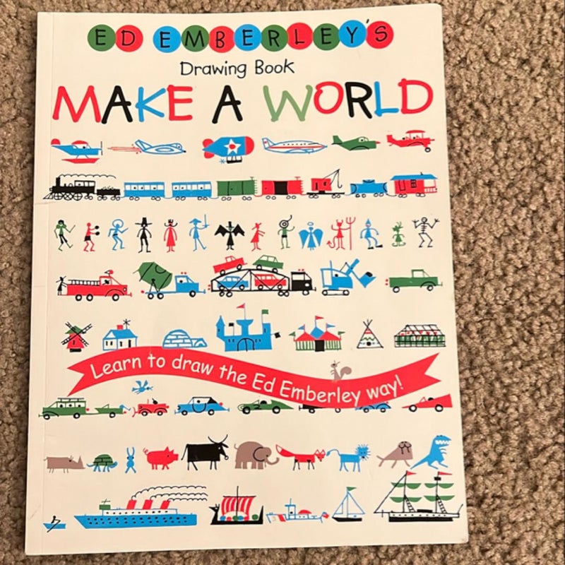 Ed Emberley's Drawing Book: Make a World