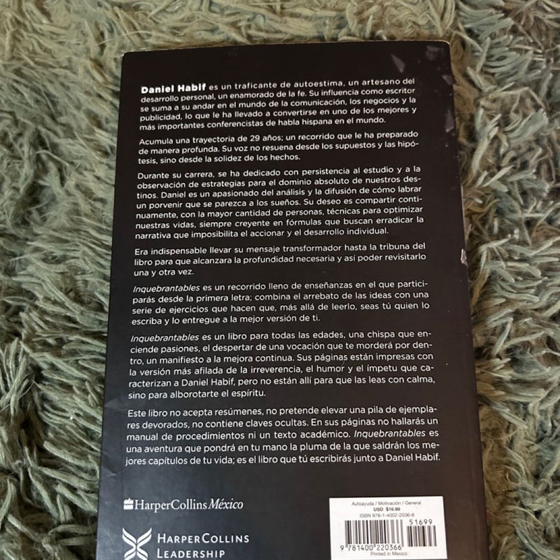 Inquebrantables (Unbreakable Spanish Edition)