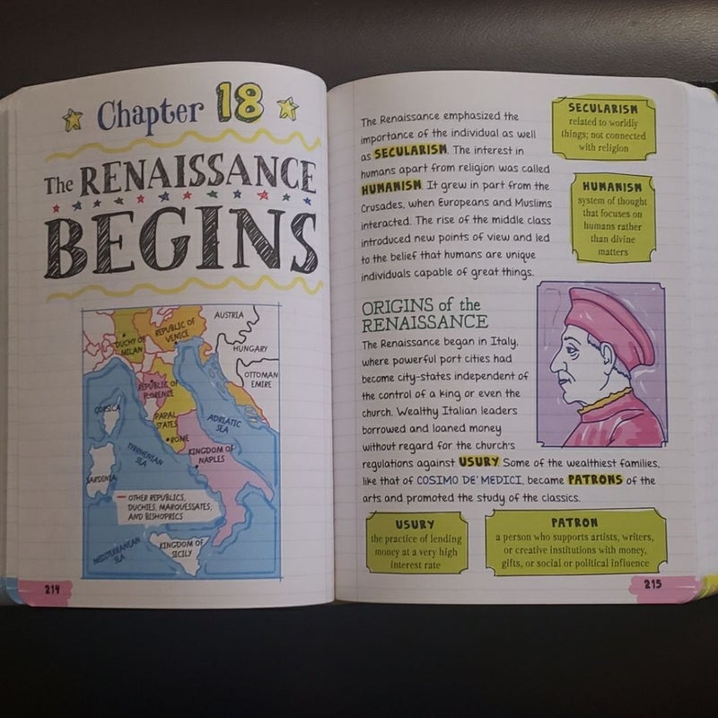 Everything You Need to Ace World History in One Big Fat Notebook