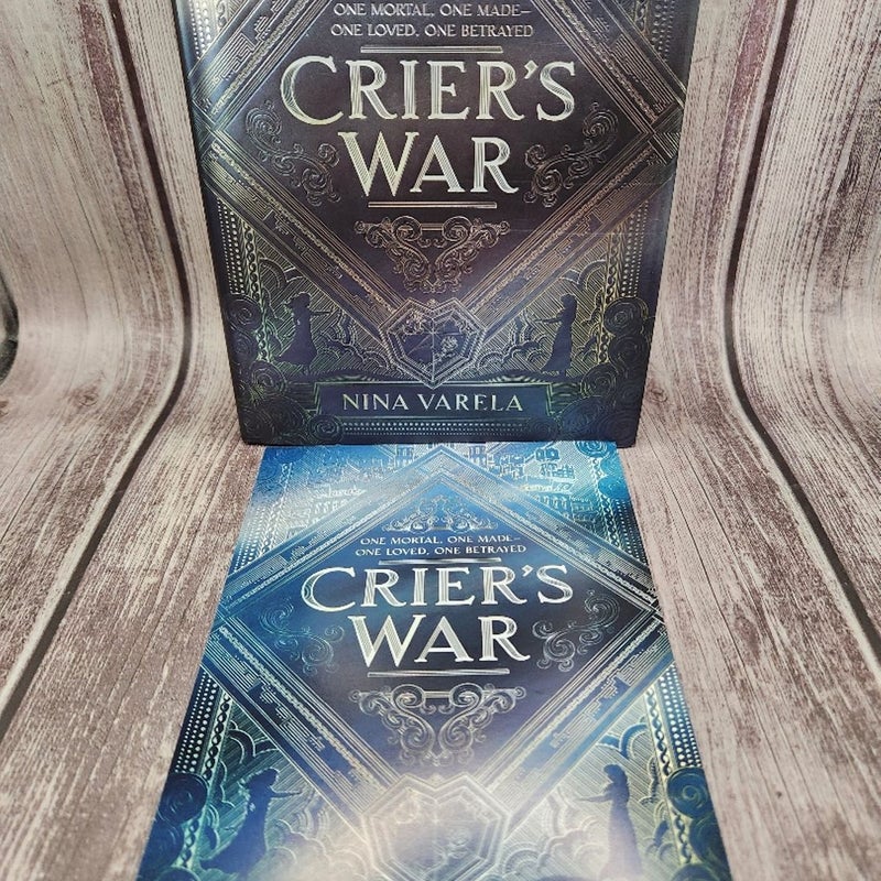 Signed Owlcrate Edition - Crier's War by Nina Varela W/ Author Letter