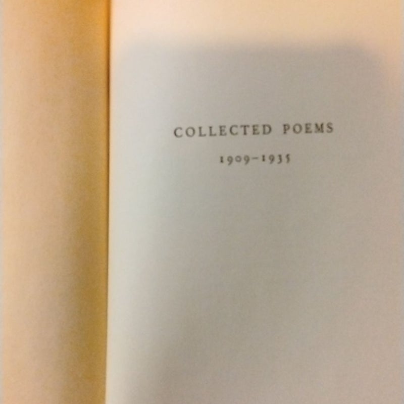 Collected Poems 1909-1935 (Antique)
