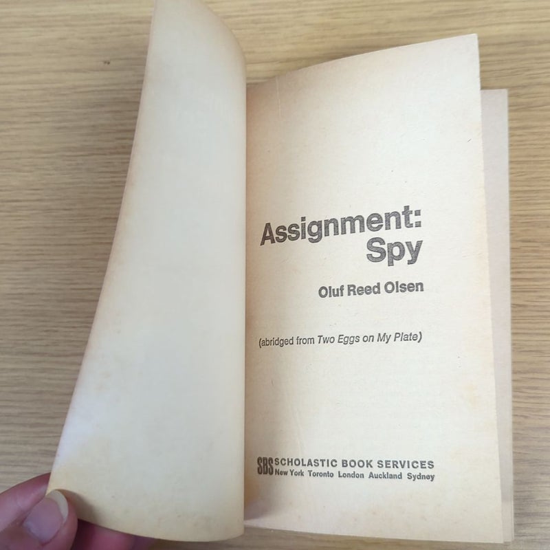 Assignment: Spy