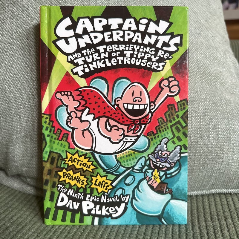 Captain Underpants and the Terrifying Return of Tippy Tinkletrousers