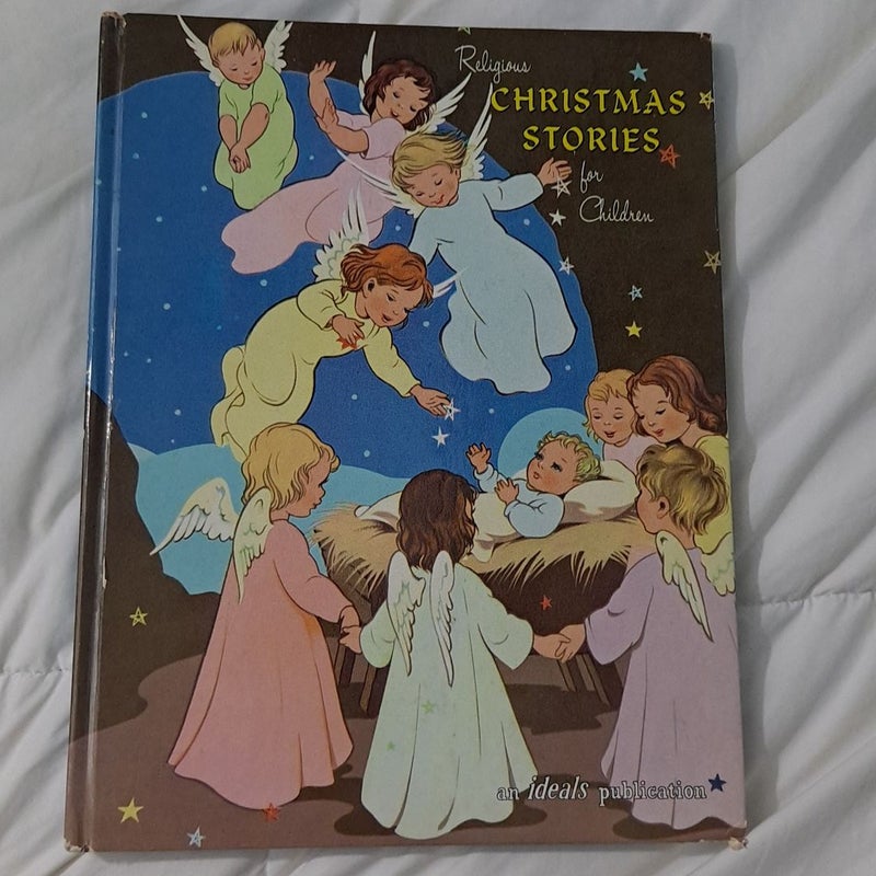Religious Christmas Stories for Children vintage 1961 rare find good condition 