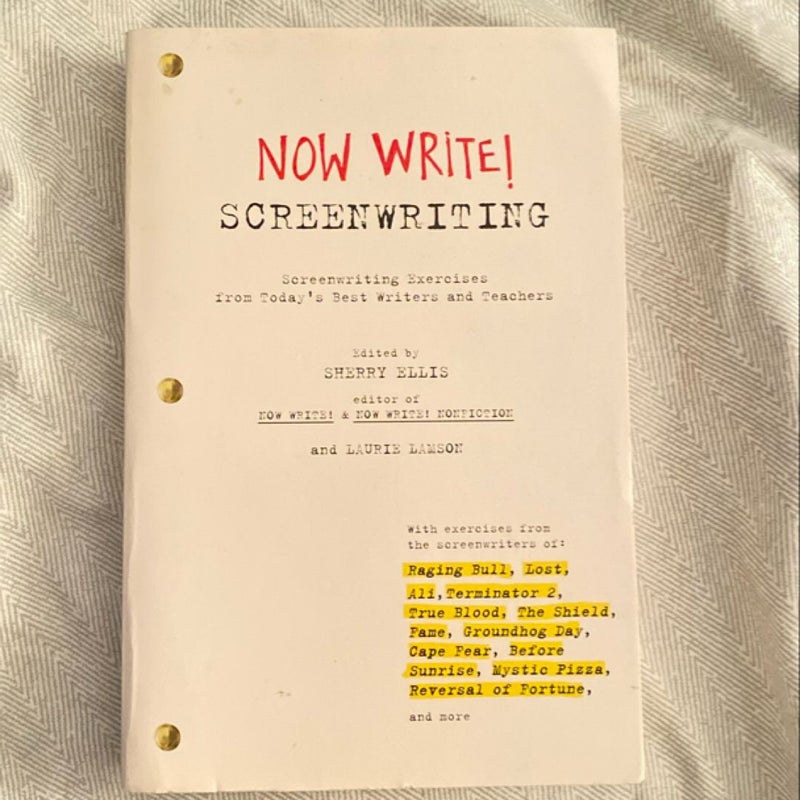 Now Write! Screenwriting