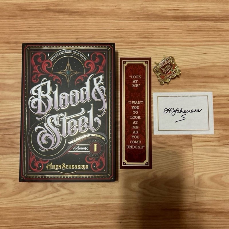 Bookish & Spice - Blood & Steel