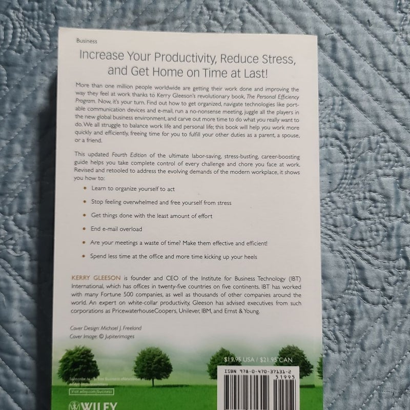 The Personal Efficiency Program
