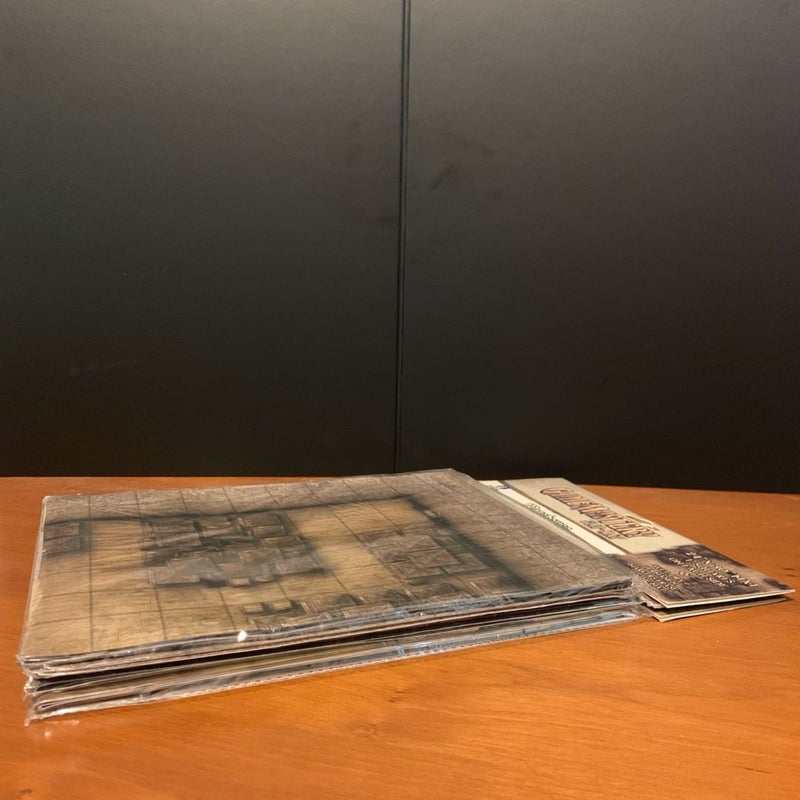Pathfinder Game Mastery Flip-Mat Lot: Warehouse, Urban Tavern, Desert, NEW